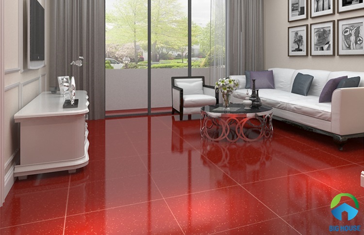 Gia chủ có mệnh Hỏa phù hợp với tone màu gạch đỏ
