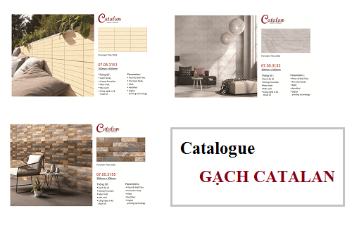 Cập nhật: Catalogue gạch Catalan mới nhất năm 2023